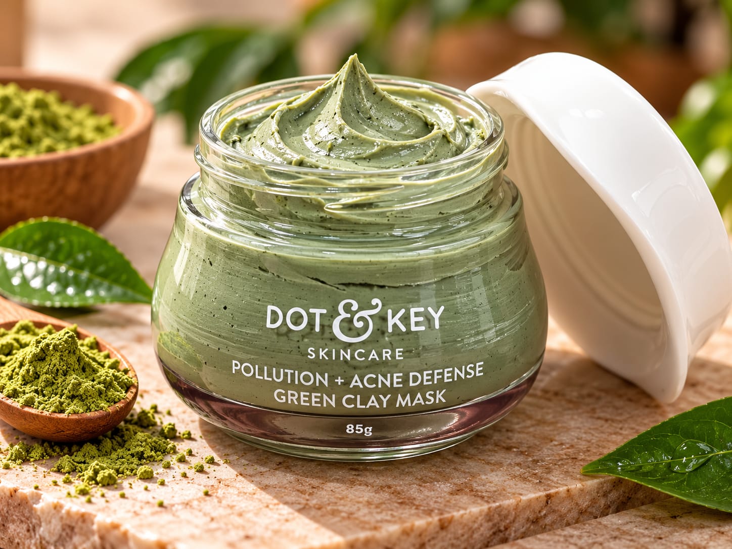 Dot & Key Pollution + Acne Defense Green Clay Mask 85gm