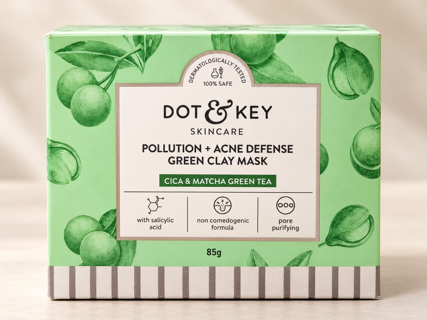 Dot & Key Pollution + Acne Defense Green Clay Mask 85gm