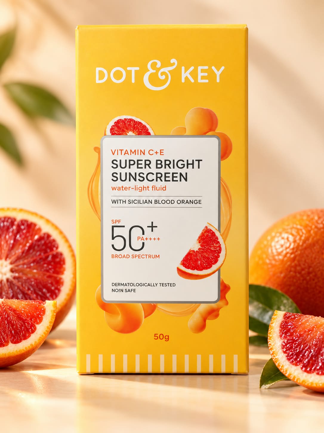 Dot & Key Vitamin C+ E Super Bright Sunscreen Water - Light Fluid SPF 50+ PA ++++