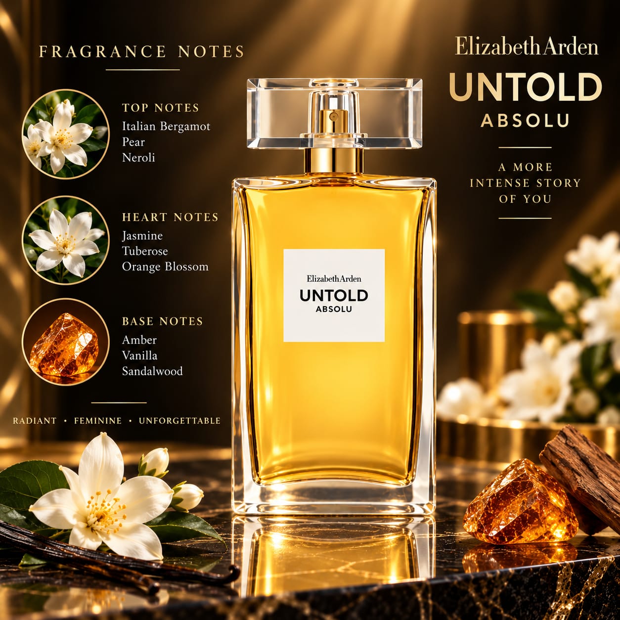 Elizabeth Arden Untold Absolu Perfume For Women EDP 100ml