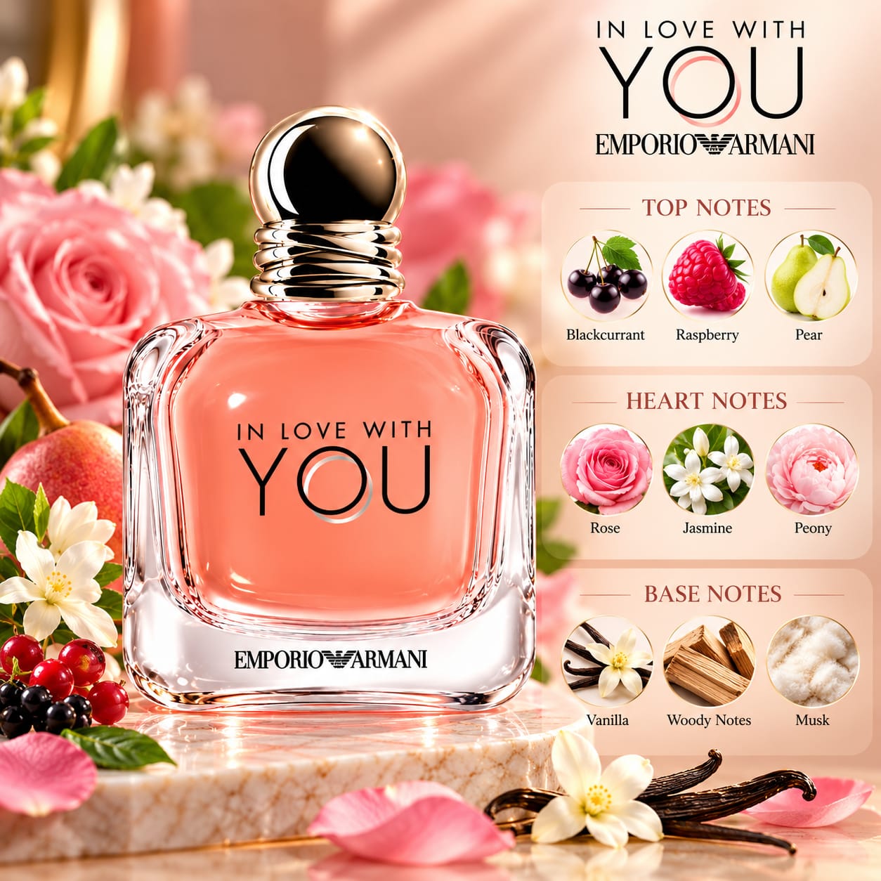Emporio Armani In Love With You Perfume For Women EDP 100ml