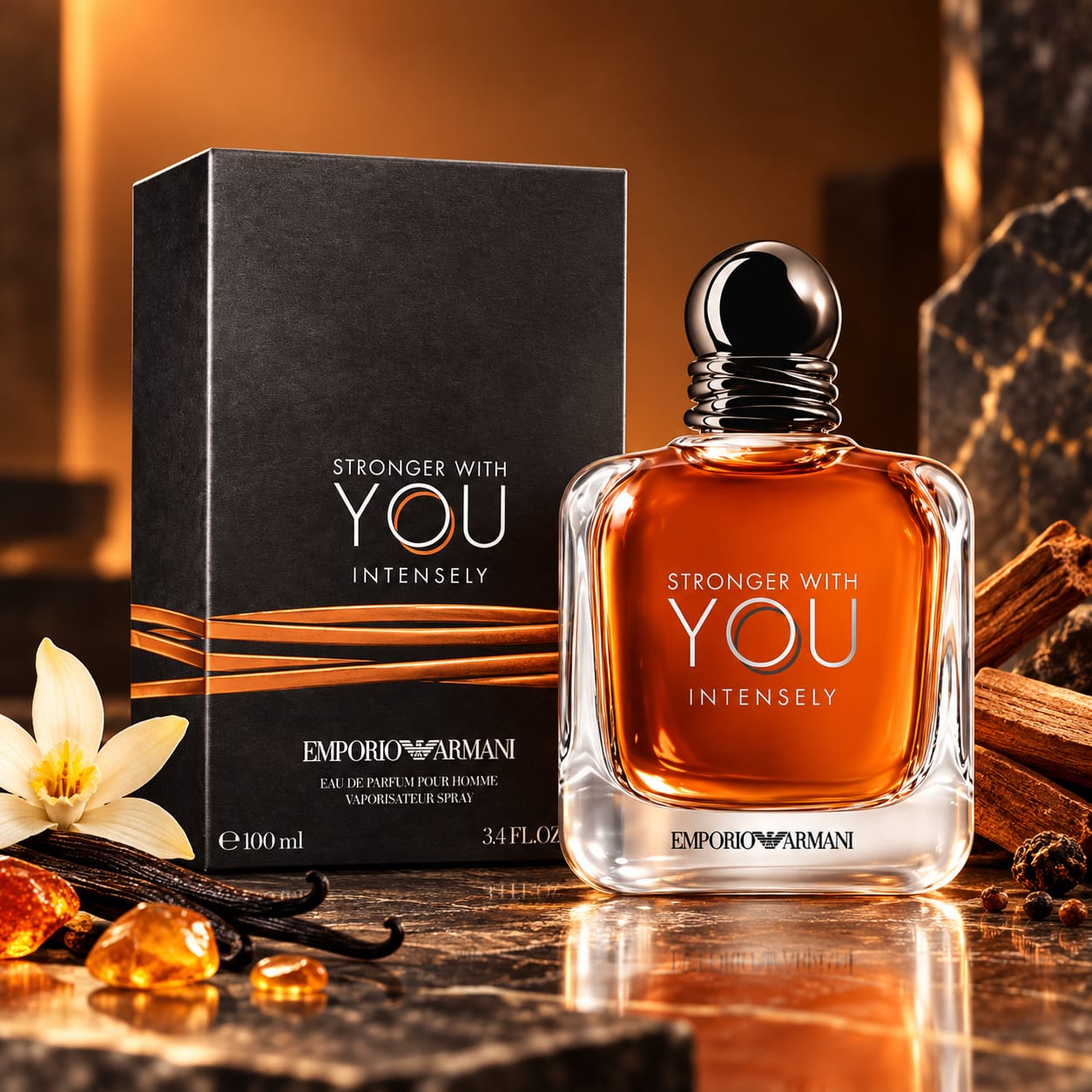 Emporio Armani Stronger With You Intensely Perfume For Men EDP 100ml