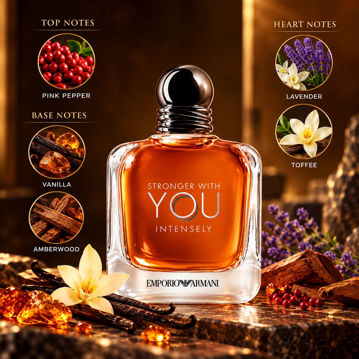 Emporio Armani Stronger With You Intensely Perfume For Men EDP 100ml