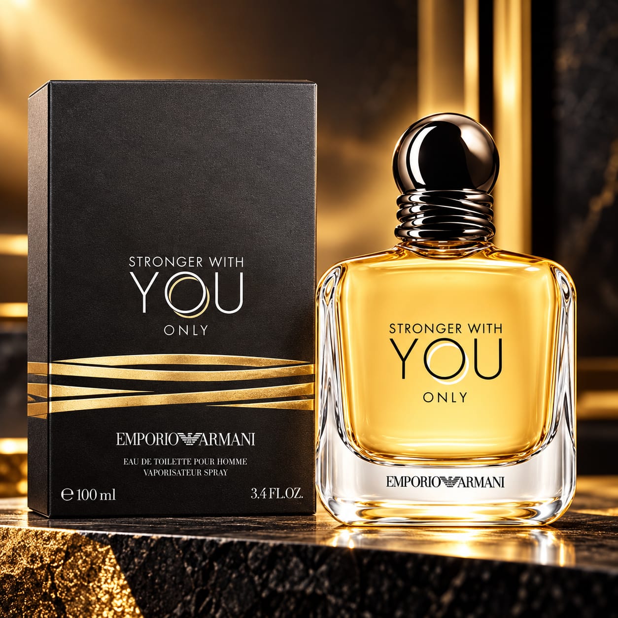 Emporio Armani Stronger With You Only Perfume For Men EDT 100ml