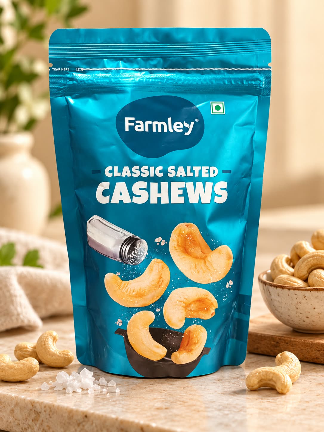 Farmley Classic Salted Cashews 150g