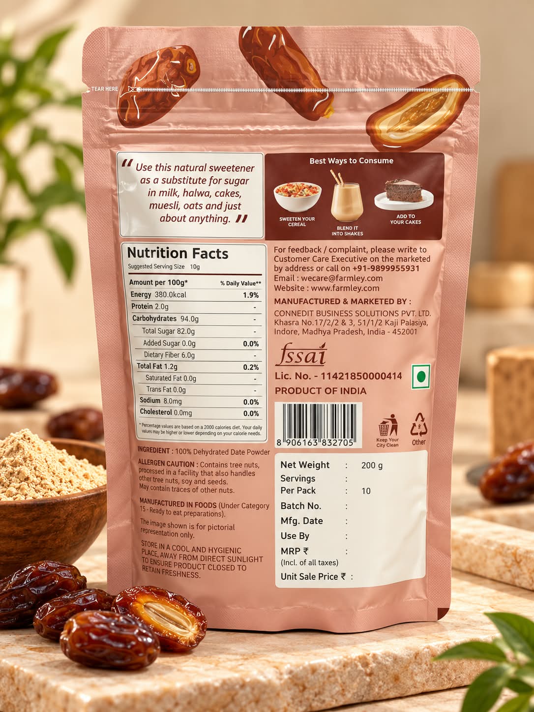 Farmley Date Powder 200g