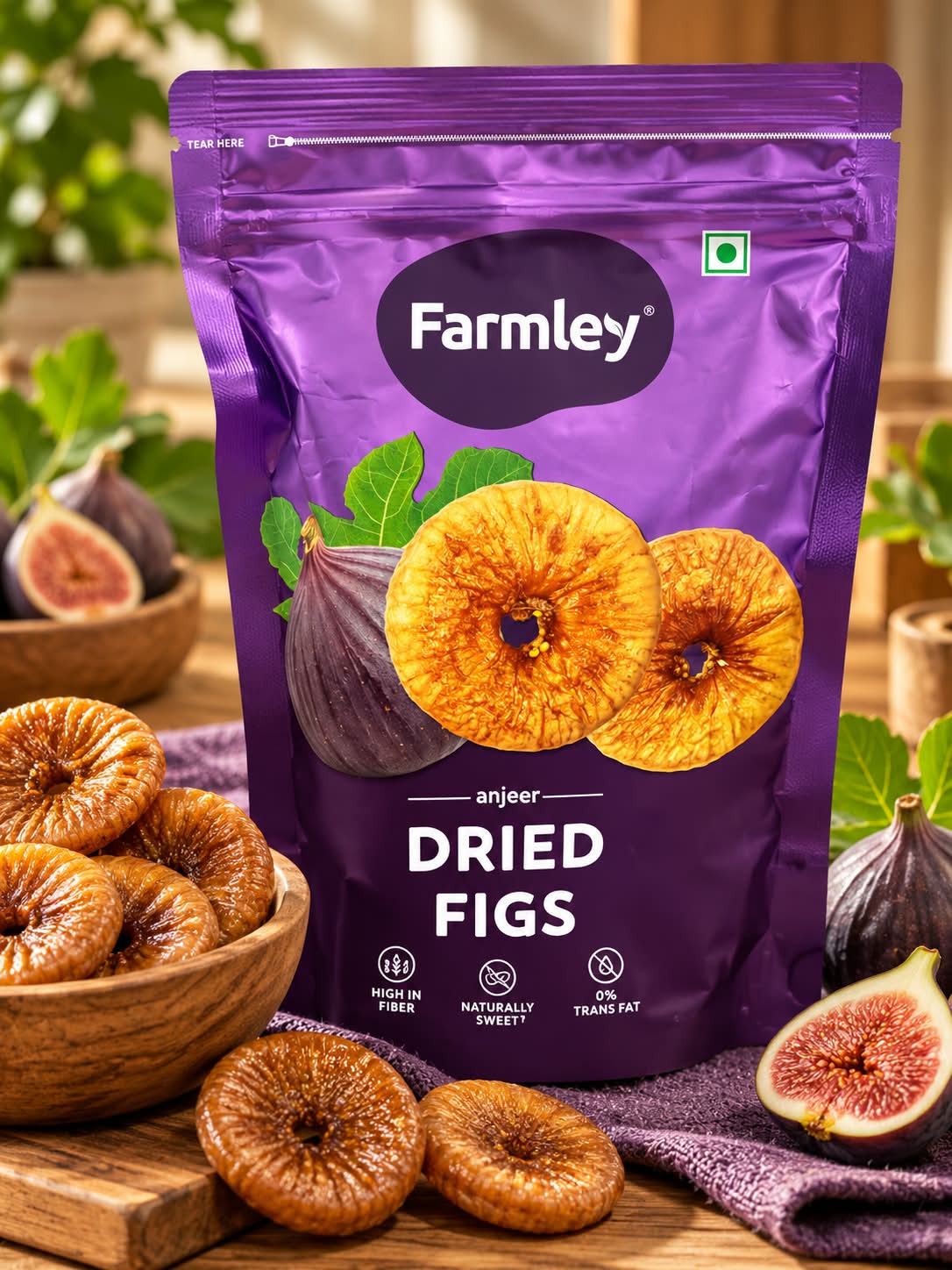 Farmley Dried Figs 200g