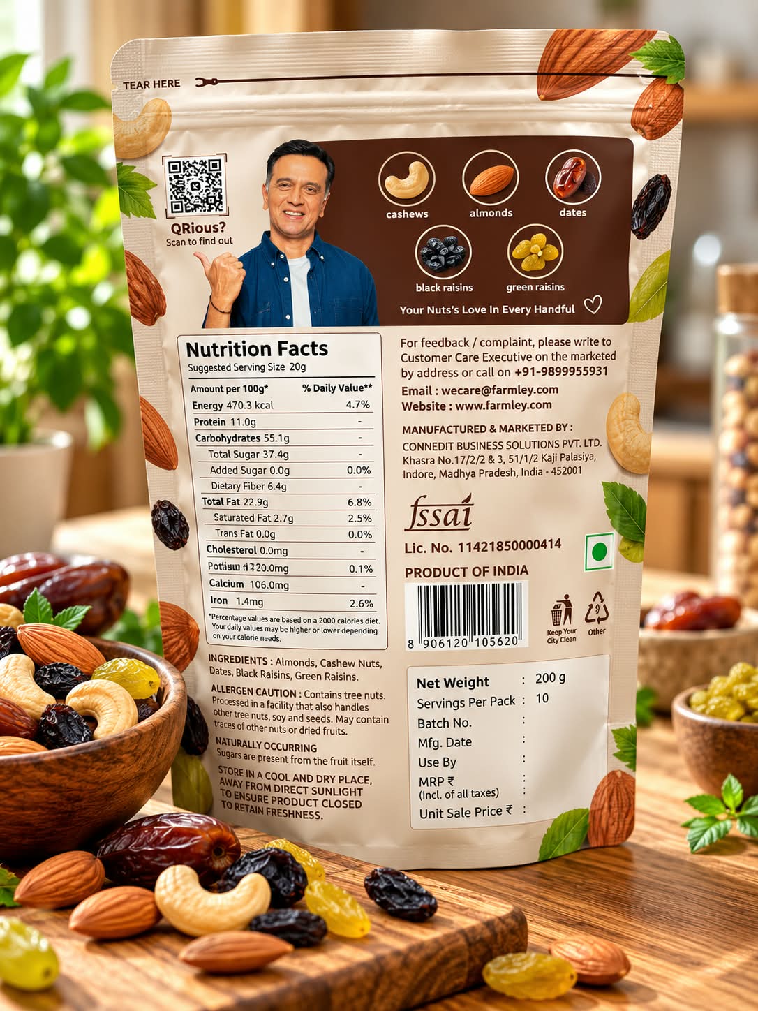Farmley All Natural Panchmeva 160g