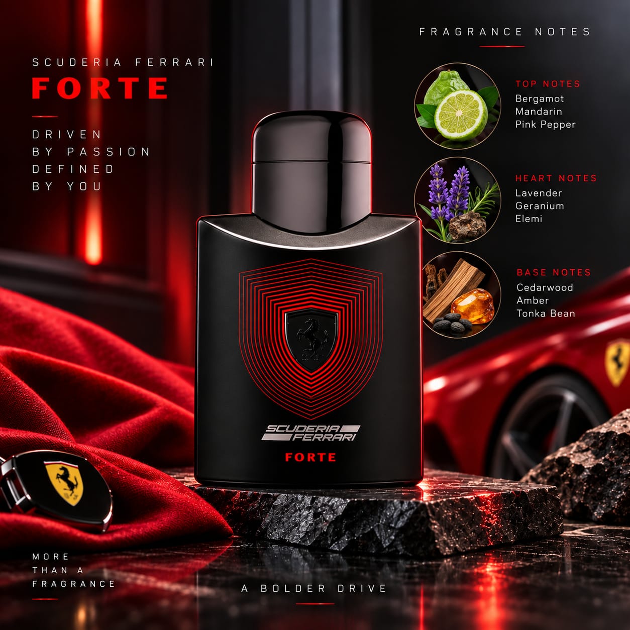 Ferrari Scuderia Ferrari Forte Perfume For Men EDP 125ml