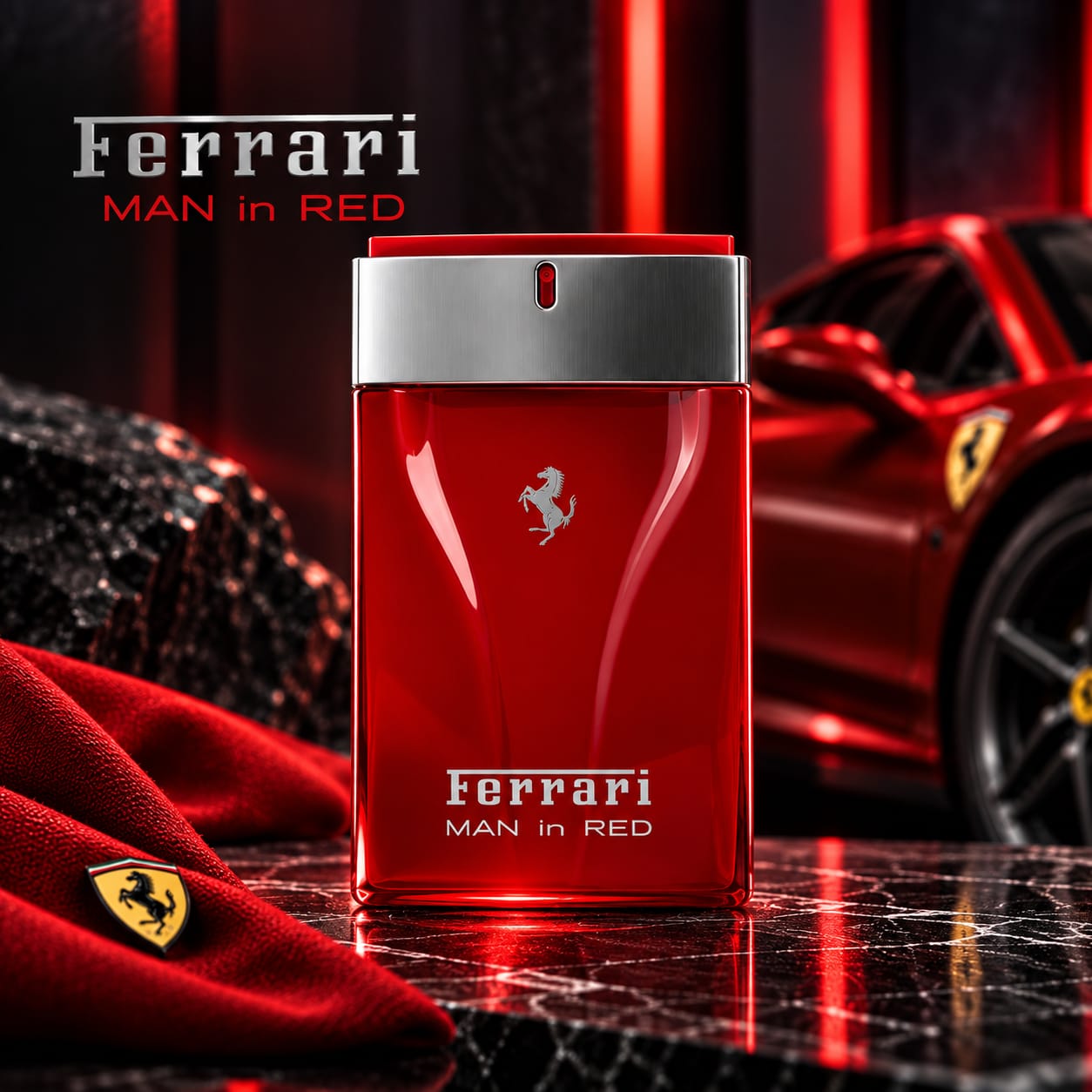 Ferrari Man In Red Perfume For Men EDT 50ml