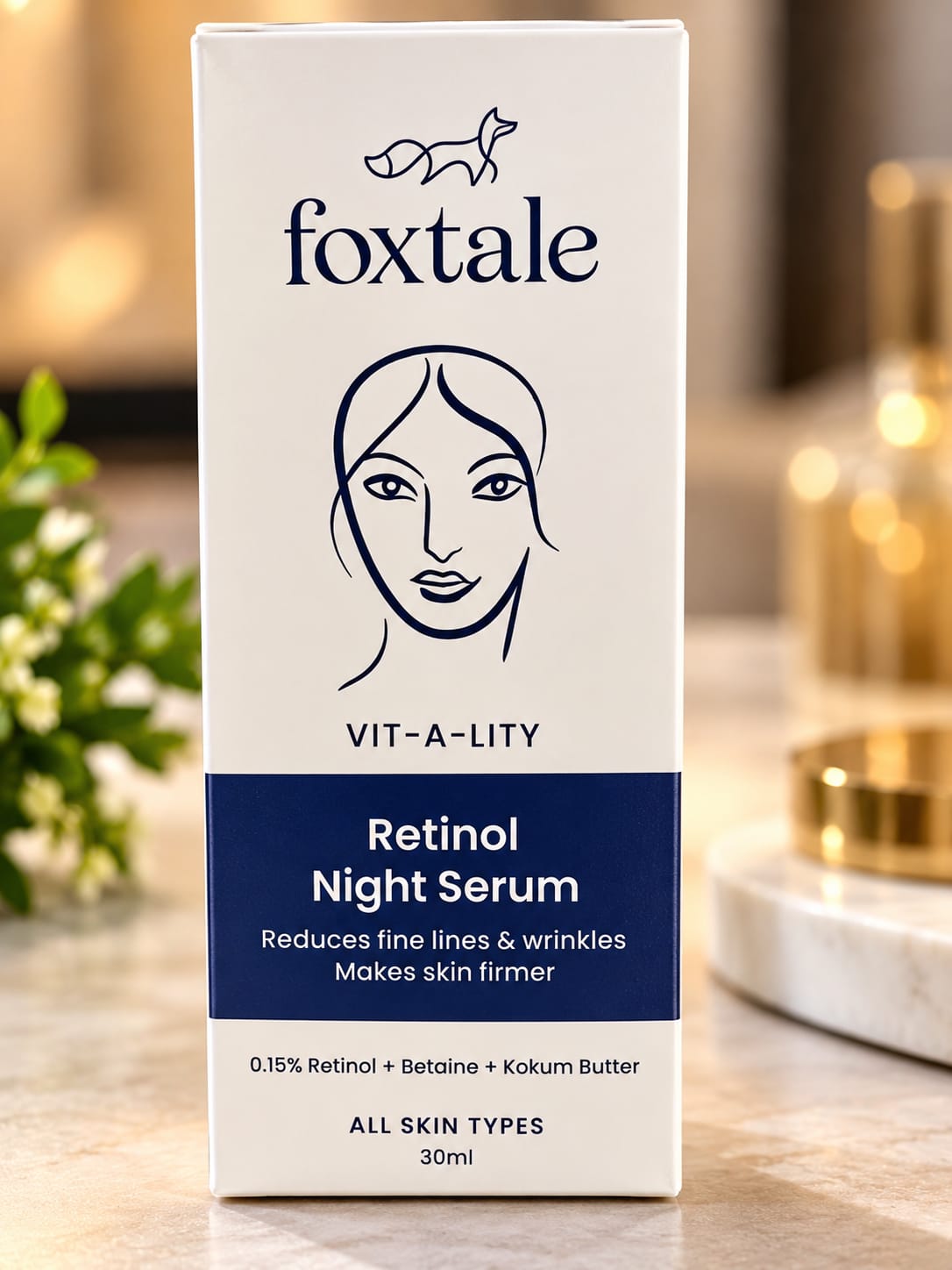 Foxtale Vit-A-Lity Retinol Night Serum