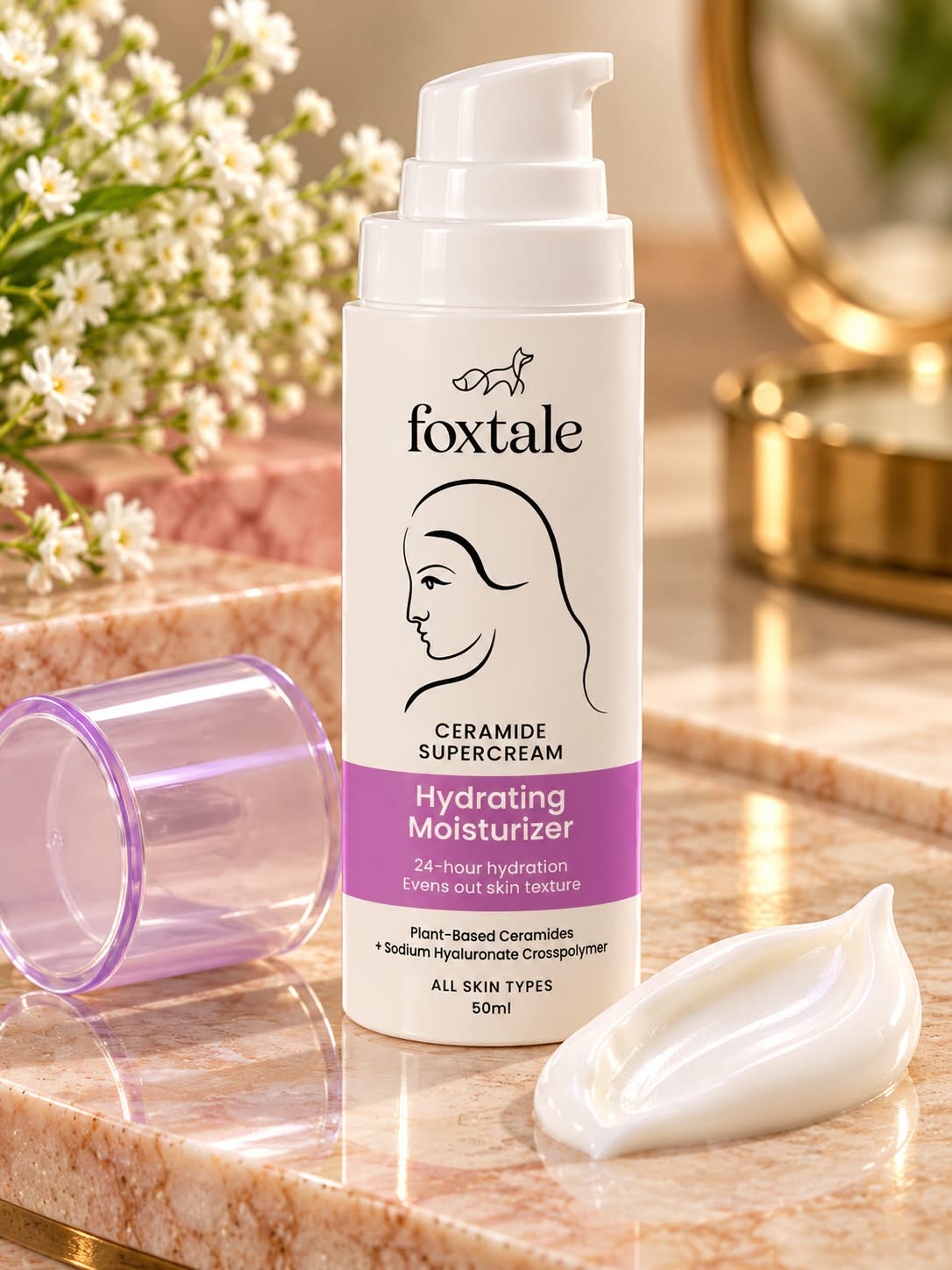 Foxtale Ceramide Super Cream Hydrating Moisturizer 50ml
