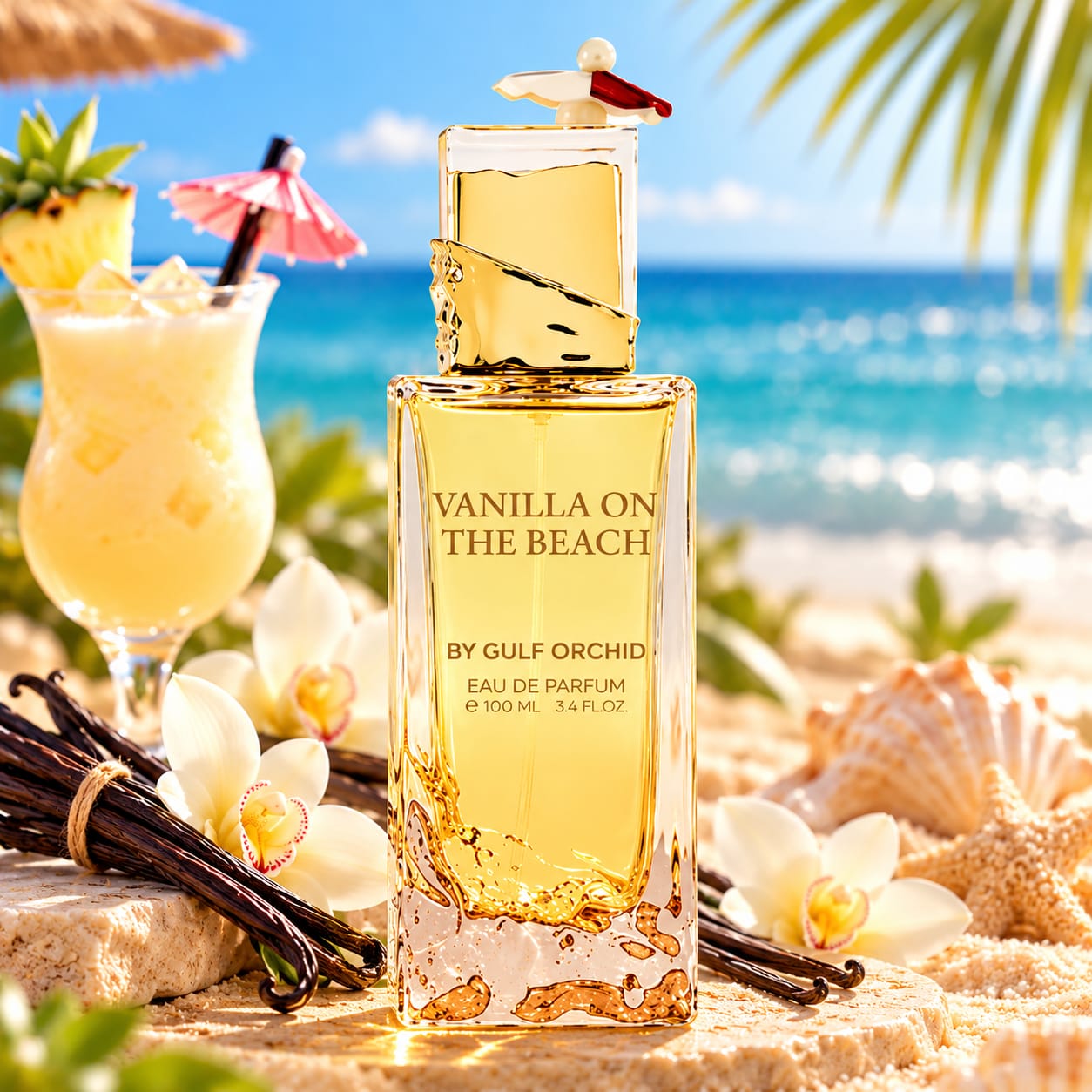 Gulf Orchid Vanilla On The Beach Perfume EDP 100ml