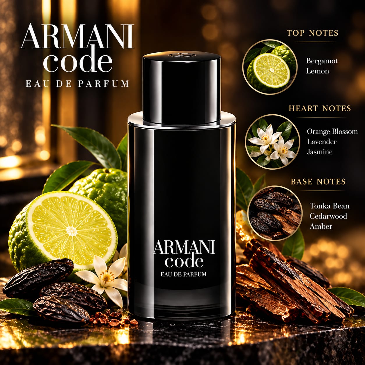 Giorgio Armani Armani Code Perfume For Men EDP 75ml