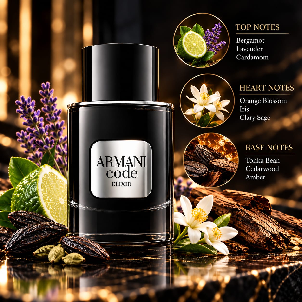 Giorgio Armani Armani Code Elixir Perfume For Men 50ml