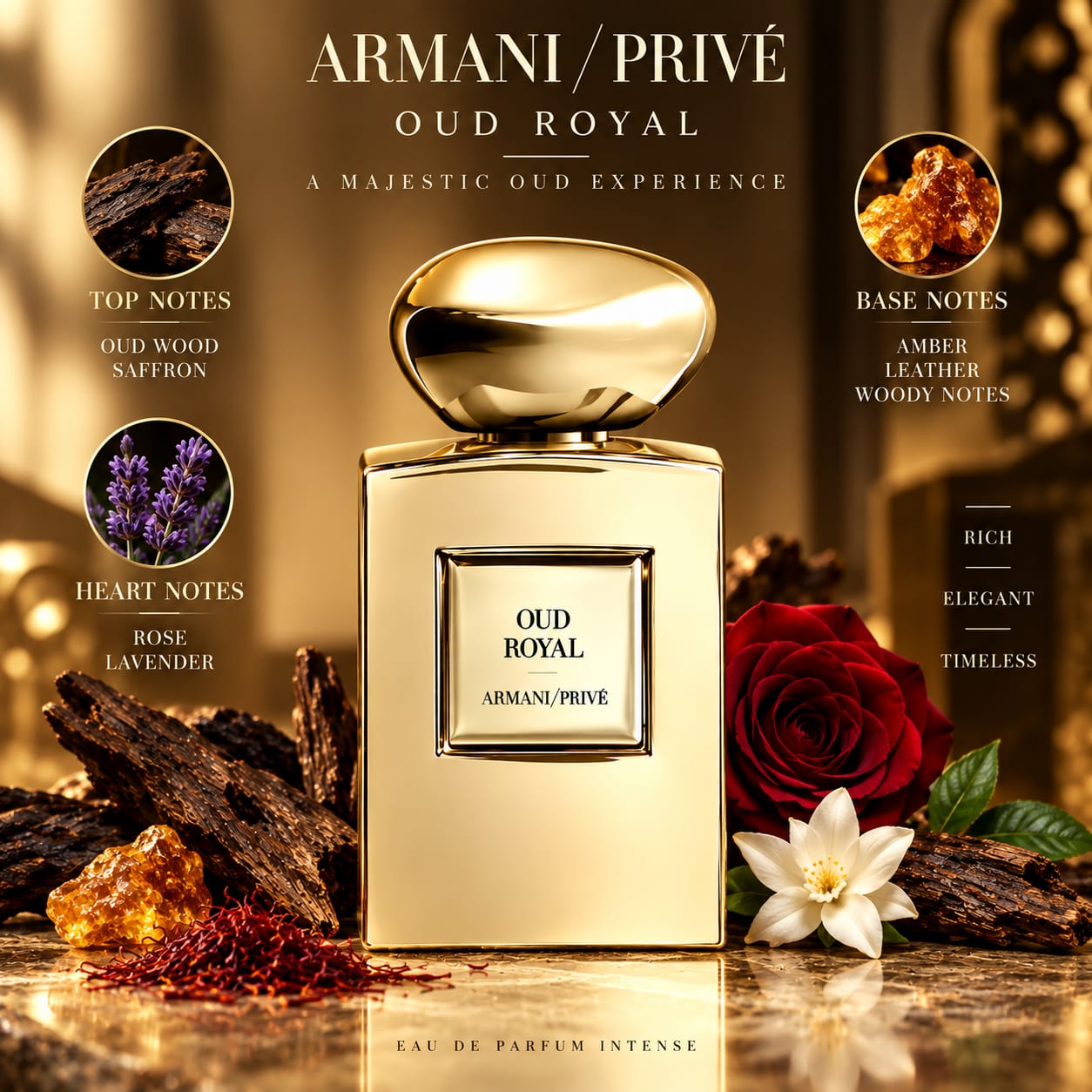 Giorgio Armani Armani Prive Oud Royal Perfume EDP Intense 100ml