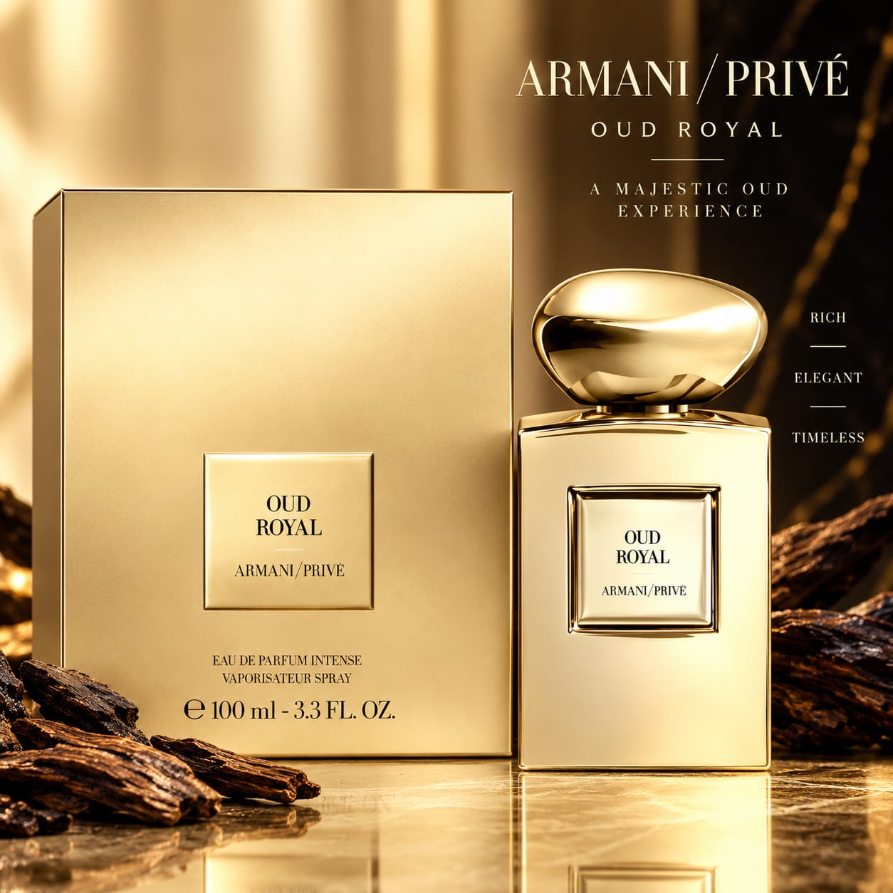 Giorgio Armani Armani Prive Oud Royal Perfume EDP Intense 100ml