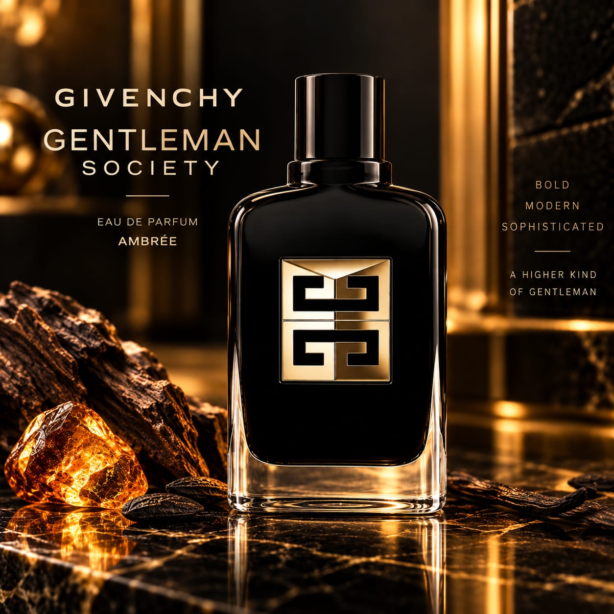 Givenchy Gentleman Society Ambree Perfume For Men EDP 100ml