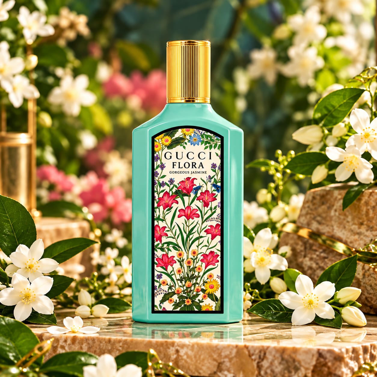Gucci Floral Gergeous Jasmine Perfume For Women EDP 100ml