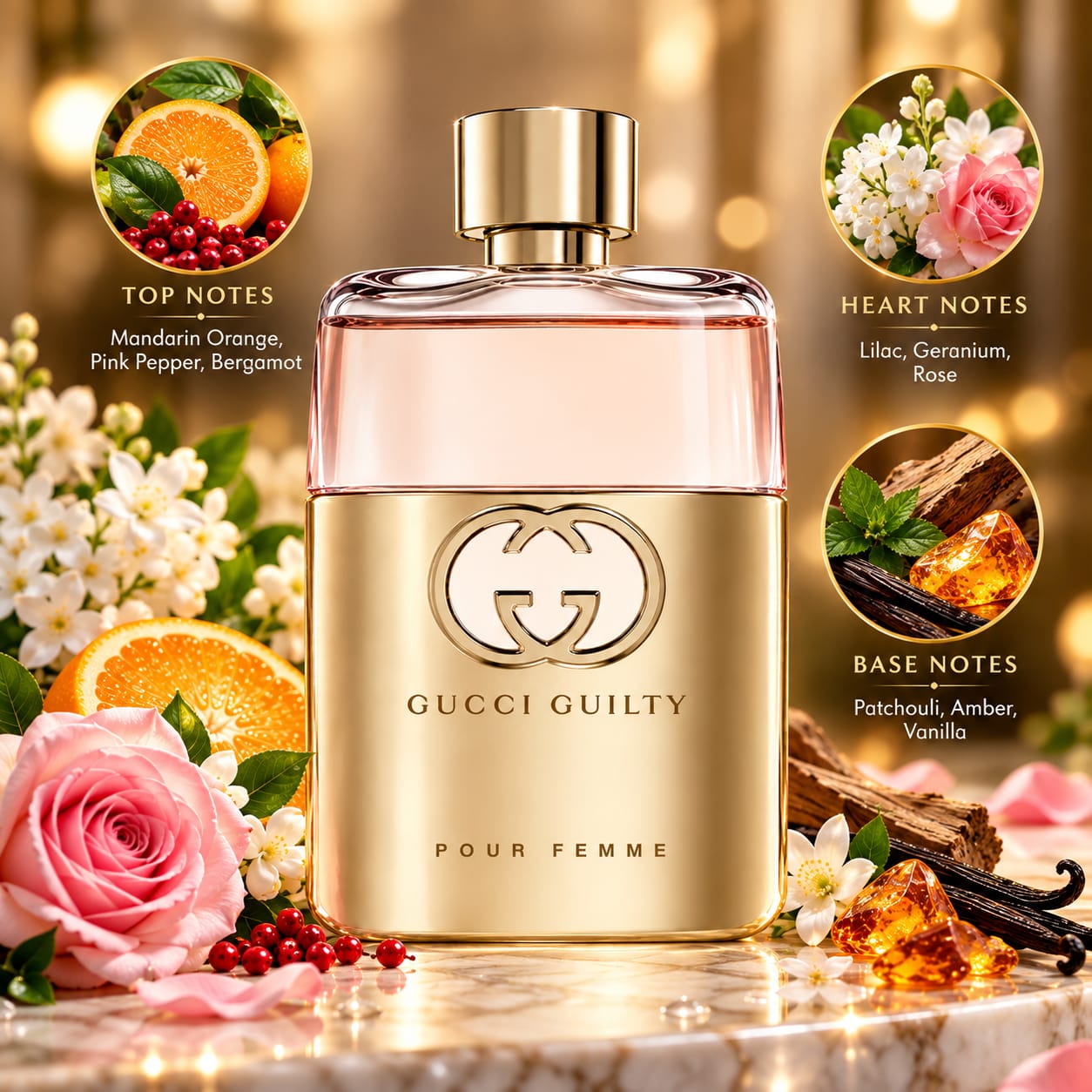 Gucci Guilty Perfume For Women EDP Pour Femme 90ml