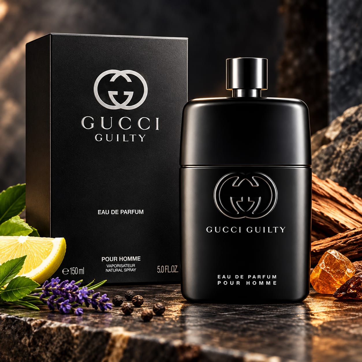 Gucci Guilty Perfume For Men EDP Pour Homme 150ml