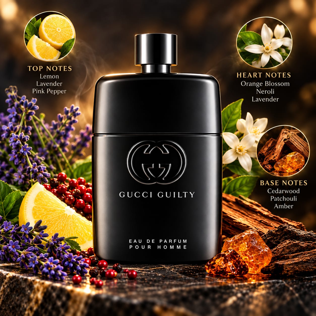 Gucci Guilty Perfume For Men EDP Pour Homme 150ml