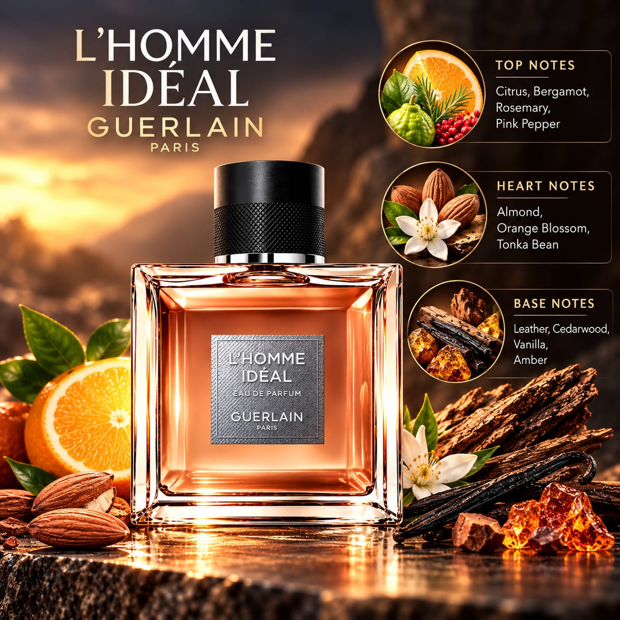 Guerlain L’Homme Idéal Perfume For Men EDP 100ml