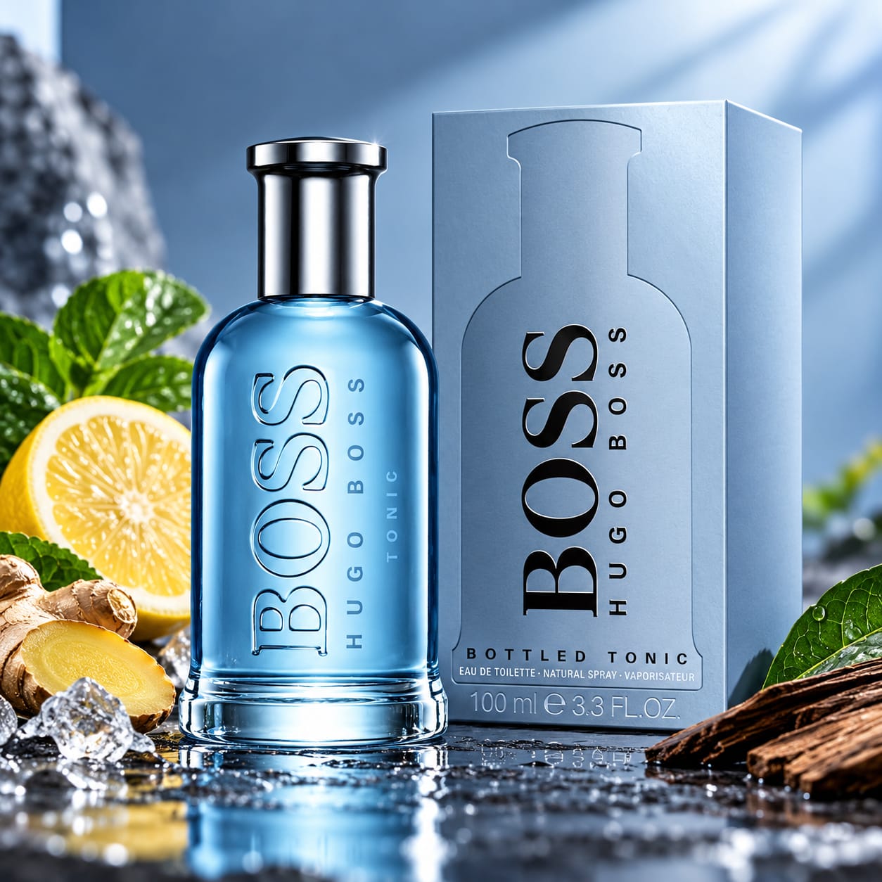 Hugo Boss Bottled Tonic Perfume For Men EDT 100ml