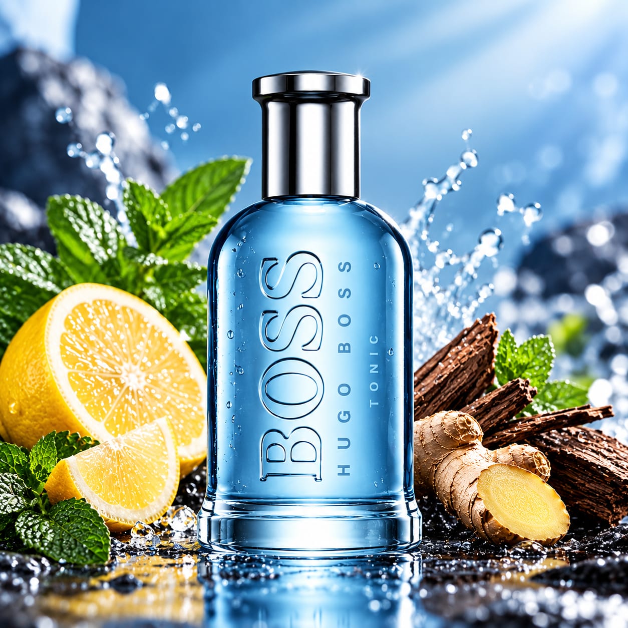 Hugo Boss Bottled Tonic Perfume For Men EDT 100ml