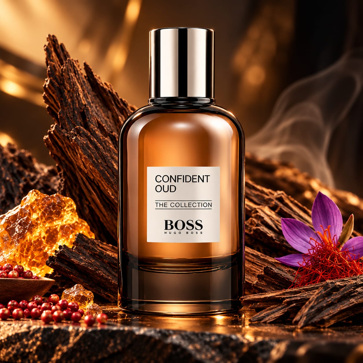 Hugo Boss The Collection Boss Confident OUD Perfume EDP Intense 100ML