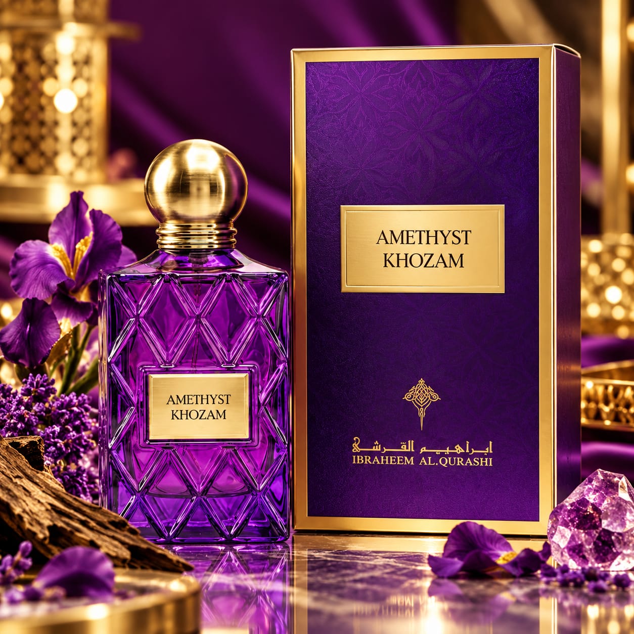 IBRAQ Amethyst Khozam Perfume EDP 75ml