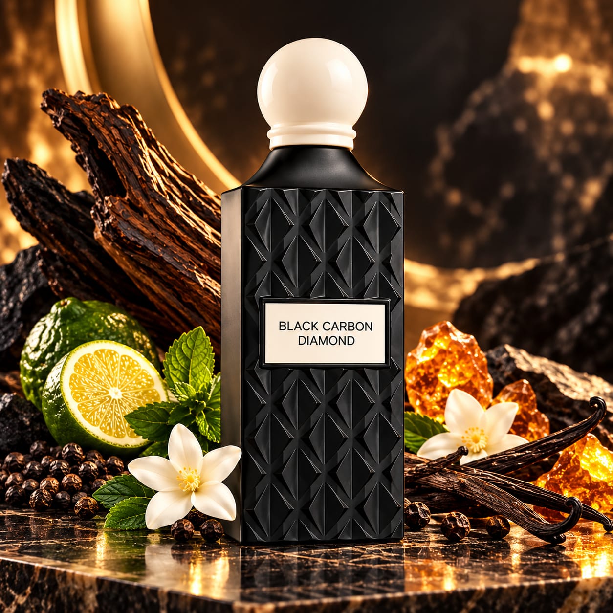 IBRAQ Black Carbon Diamond Perfume EDP 150ml