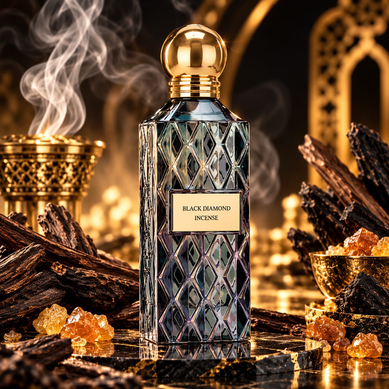 IBRAQ Black Diamond Incense Perfume EDP 150ml