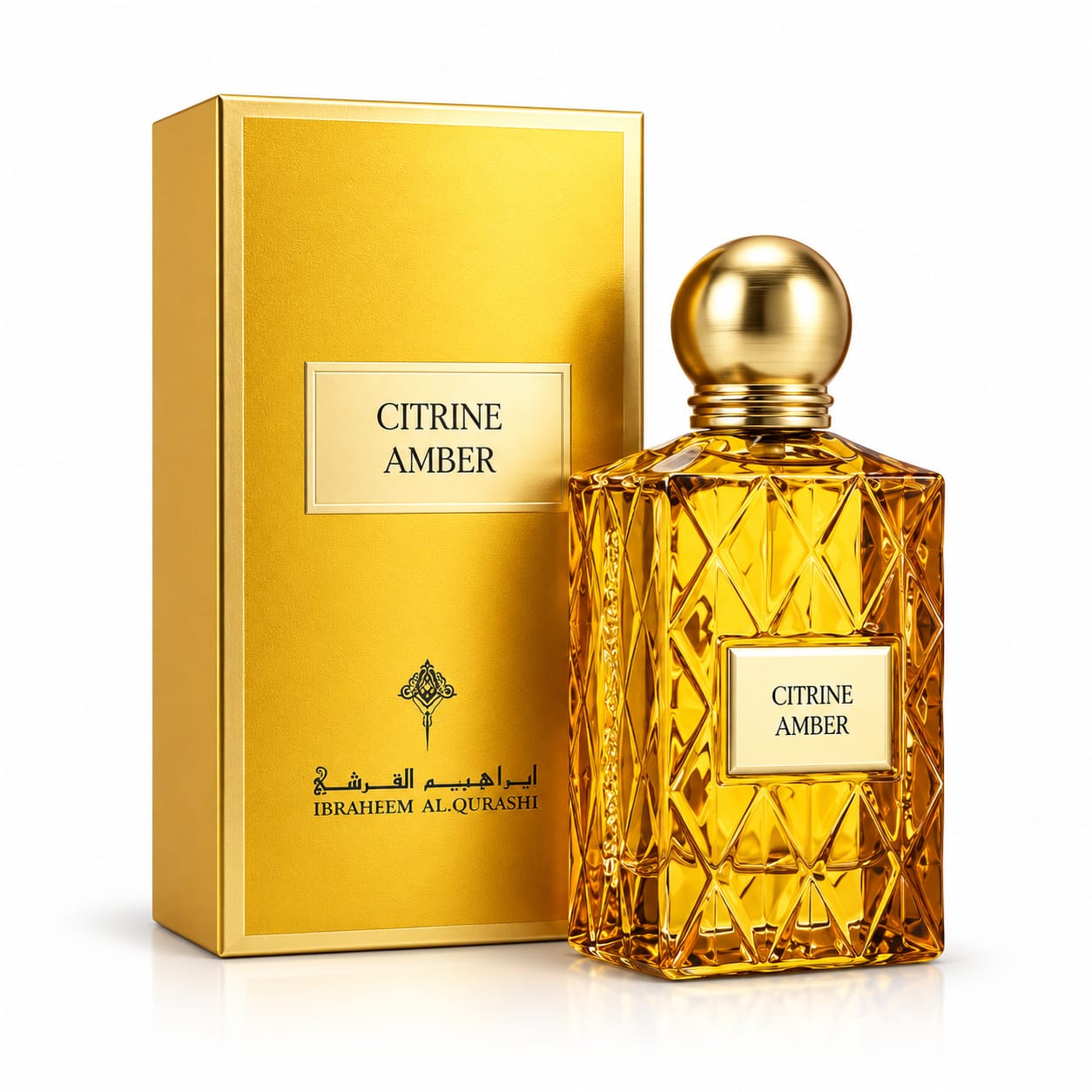 IBRAQ Citrine Amber Perfume EDP 75ml