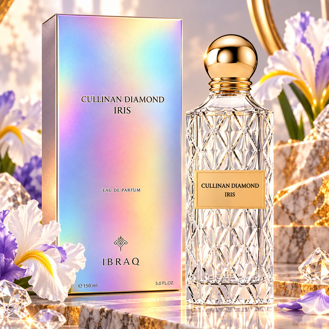IBRAQ Cullinan Diamond Iris Perfume EDP 150ml