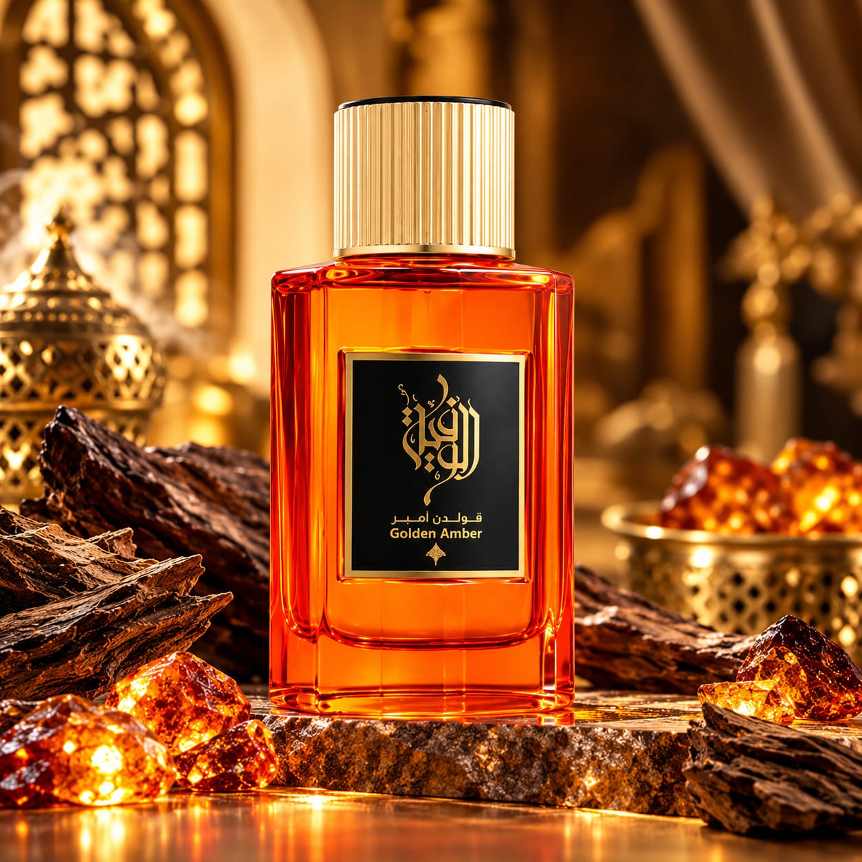 IBRAHEEM AL QURASHI Golden Amber Perfume EDP 100ml