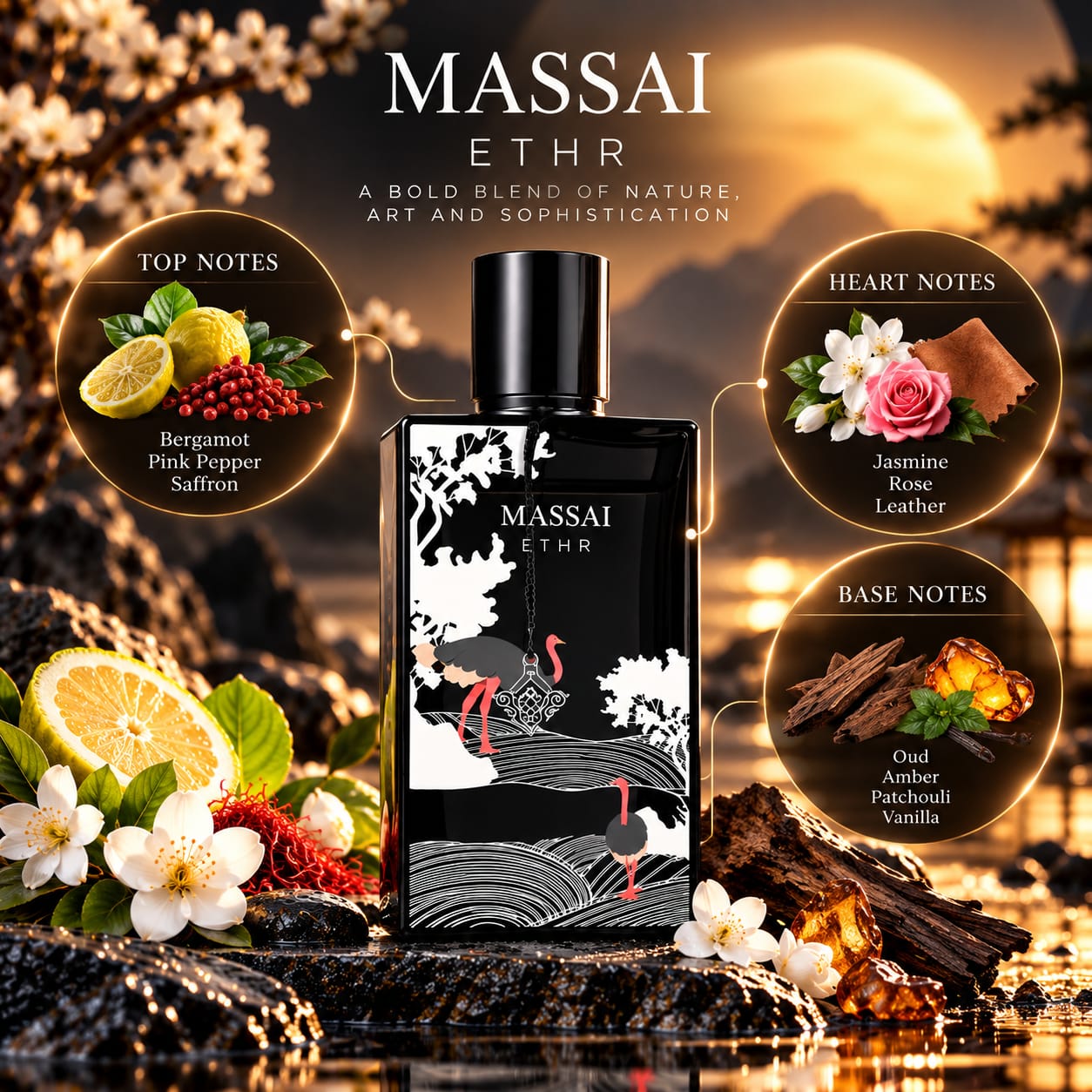 IBRAHEEM AL QURASHI LTHAR Massai Perfume EDP 75ml