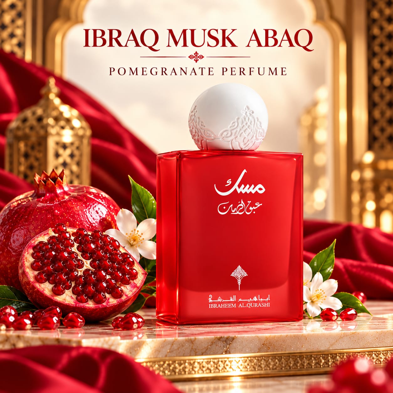 IBRAQ Musk Abaq Pomegranate EDP 75ml
