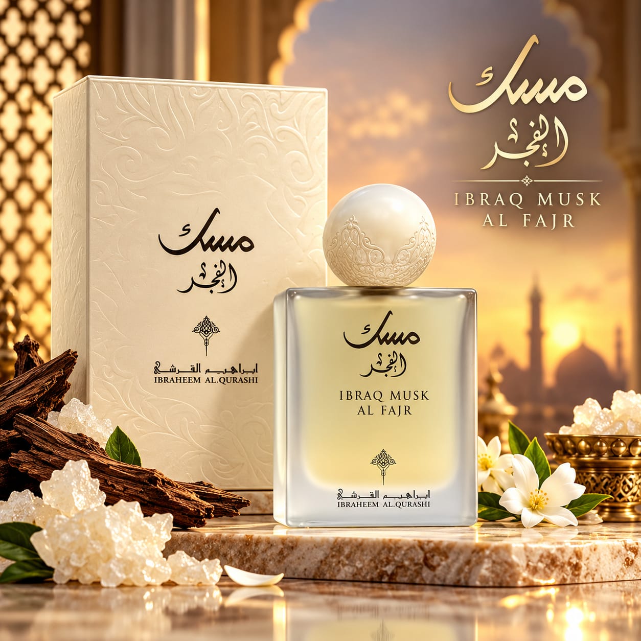 IBRAQ Musk Al Fajr Perfume EDP 75ml