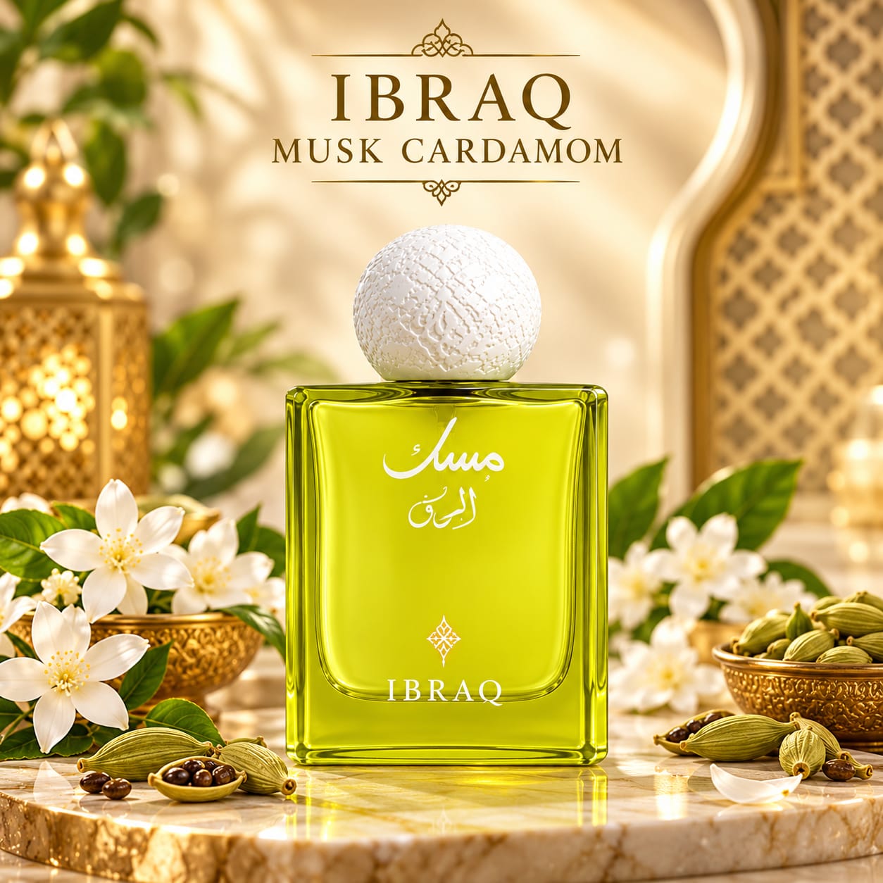 IBRAQ Musk Cardamom Perfume EDP 75ml