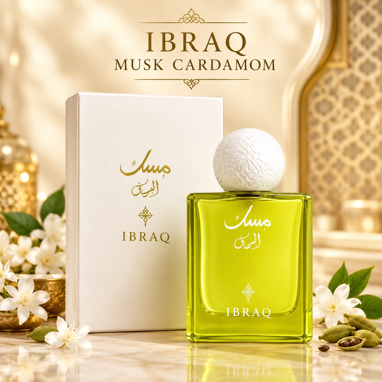 IBRAQ Musk Cardamom Perfume EDP 75ml