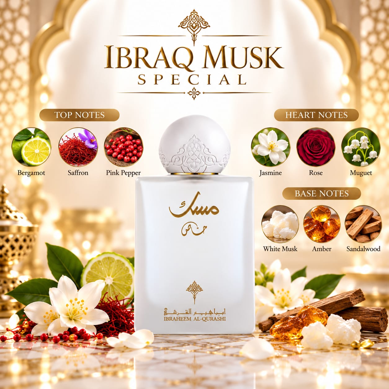 IBRAQ Musk Special Perfume EDP 75ml