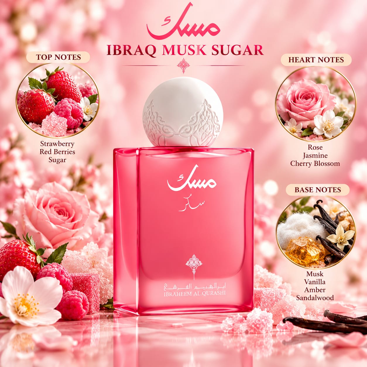 IBRAQ Musk Sugar Perfume EDP 75ml