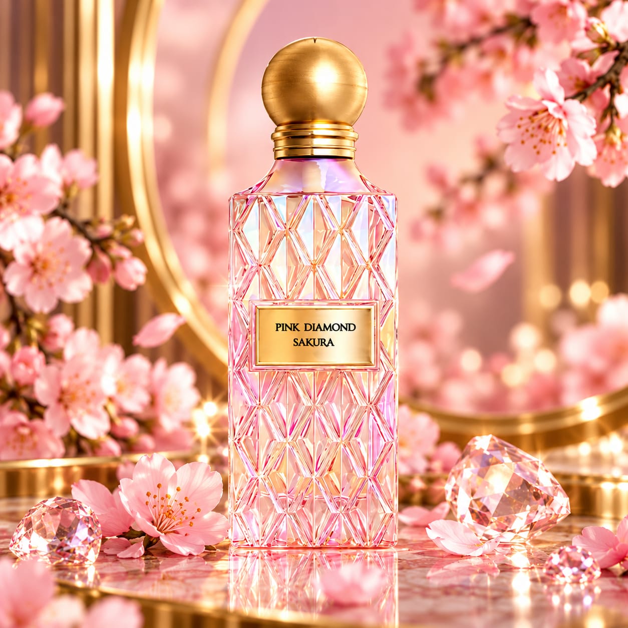 IBRAQ Pink Diamond Sakura Perfume EDP 150ml