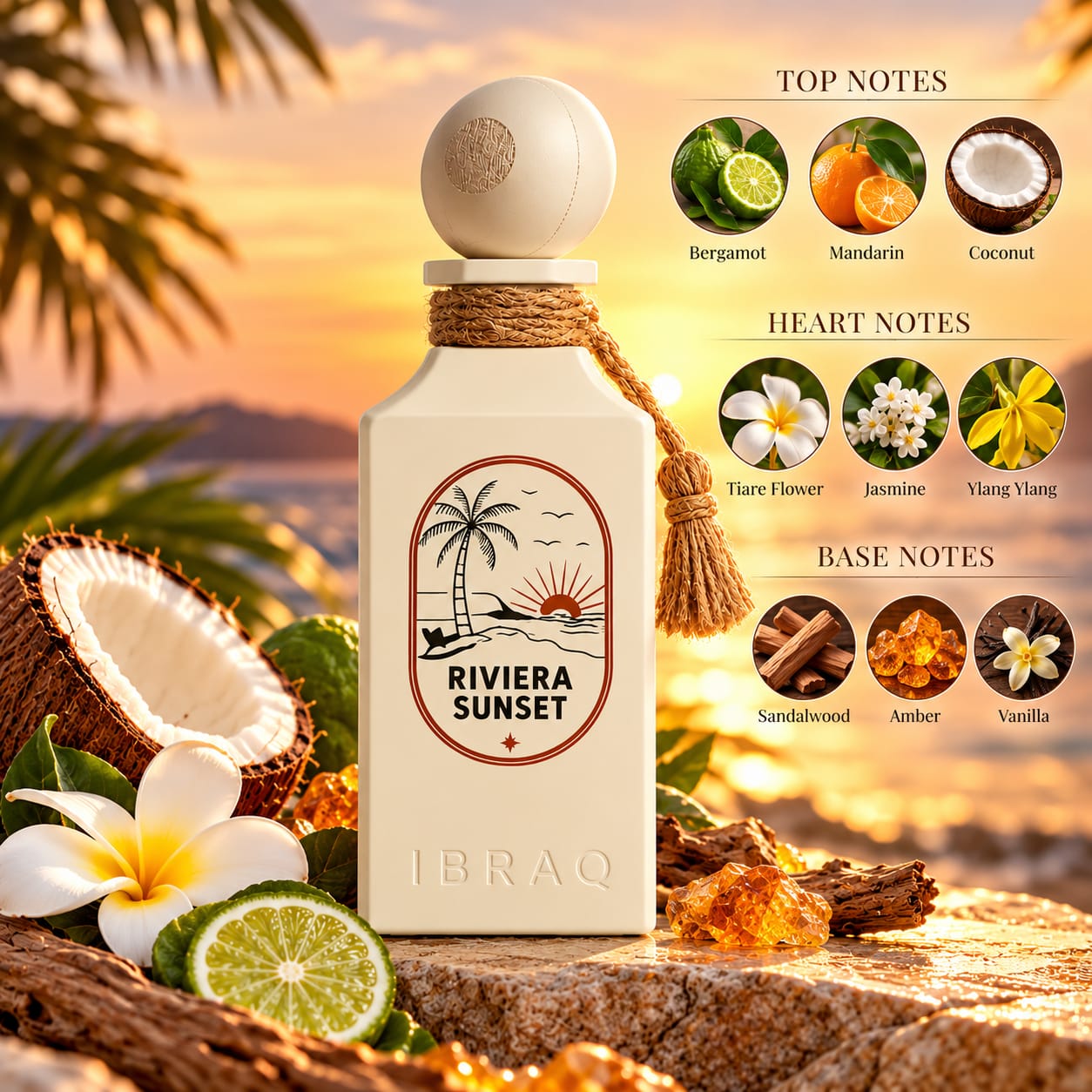 IBRAQ Riviera Sunset Perfume EDP 100ml