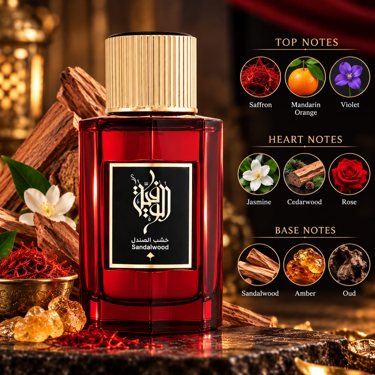 IBRAHEEM AL QURASHI Sandalwood Perfume EDP 100ml