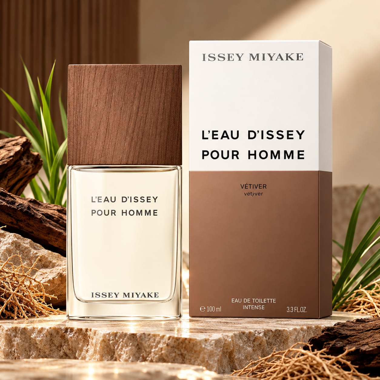 Issey Miyake L’Eau d’Issey Pour Homme Vétiver Perfume For Men EDT Intense 100ml