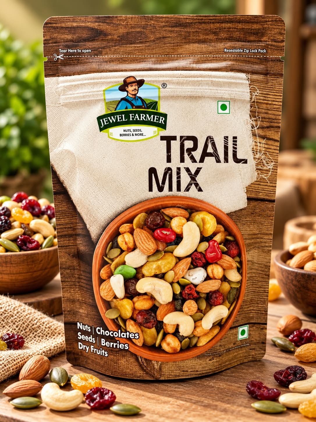 Jewel Farmer Trail Mix 200gm