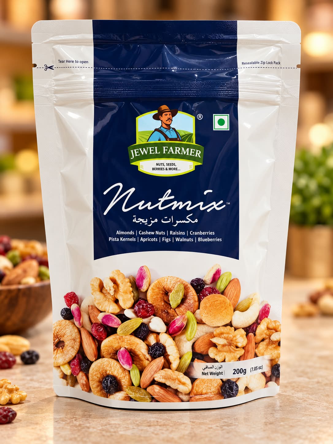 Jewel Farmer Nutmix 200gm