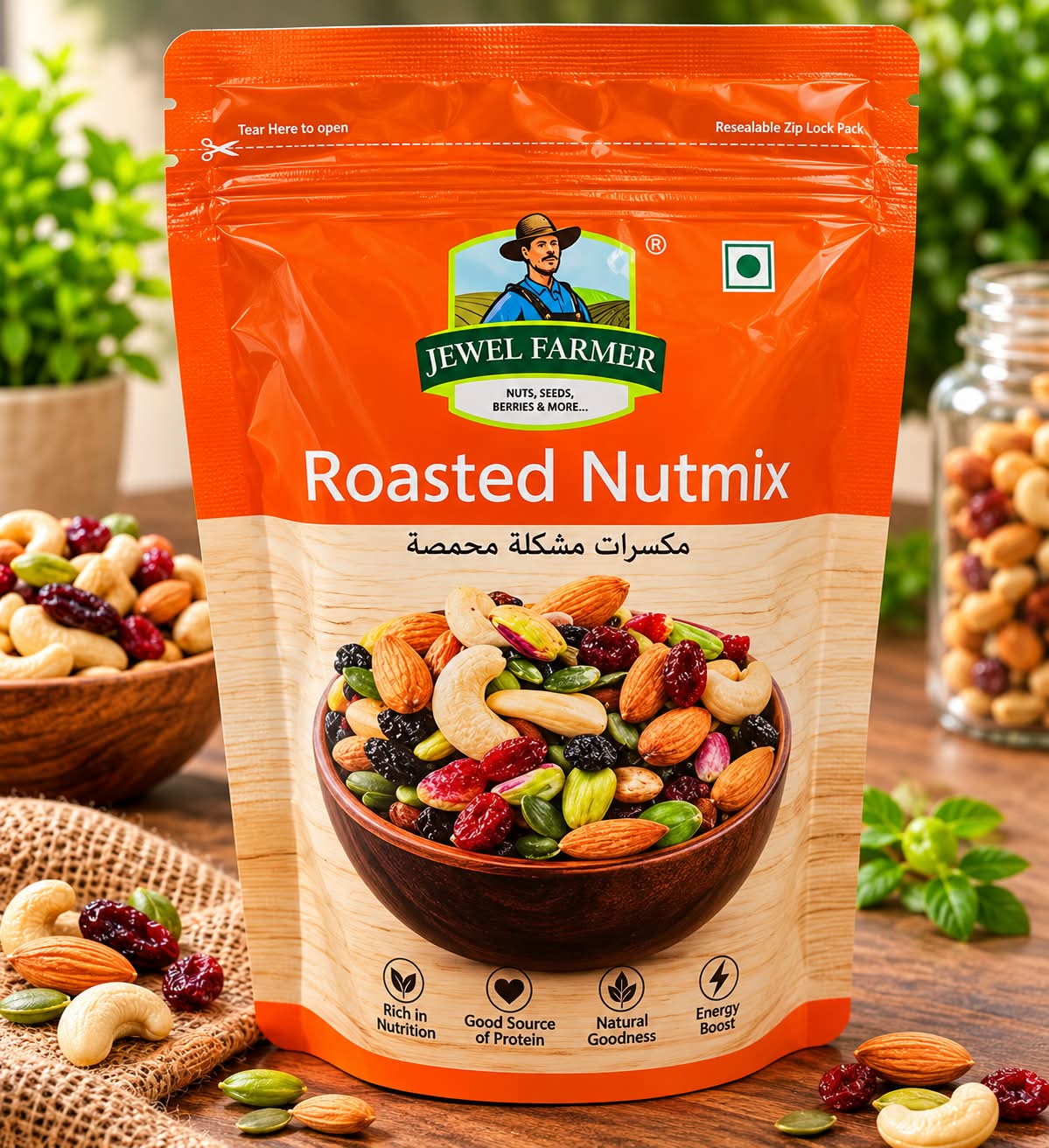 Jewel Farmer Roasted Nutmix 200gm